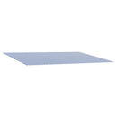 vidaXL Napellenző ponyva Kék és Fehér 300 x 250 cm Poliészter