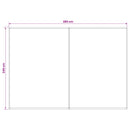 vidaXL Napellenző ponyva Antracitszürke 300 x 250 cm Poliészter