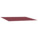 vidaXL Napellenző ponyva Burgundi Vörös 300 x 200 cm Poliészter