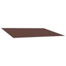 vidaXL Napellenző ponyva Barna 450 × 350 cm Poliészter