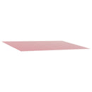 vidaXL Napellenző ponyva Piros és Fehér 500 × 300 cm Poliészter