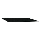 vidaXL Napellenző ponyva Fekete 400 × 300 cm Poliészter