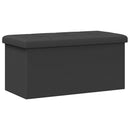 vidaXL Összecsukható tárolópad Sötétszürke 180 kg 80 L 77 x 38 x 38 cm