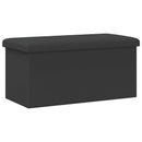 vidaXL Összecsukható tárolópad Szürke 180 kg 80 L 77 x 38 x 38 cm PVC