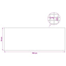 vidaXL Fénycsatorna fedél klipszekkel 5 db 70 x 190 cm Ezüst