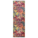 vidaXL Szőnyeg futó LESAKA színes 50 x 350 cm Gyémánt bársony
