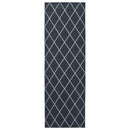 vidaXL Szőnyeg futó ORIZ 1150 gsm Fekete hálós minta