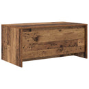vidaXL Dohányzóasztal Tölgyfa 90 x 50 x 41.5 cm Szerelt Fa