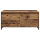 vidaXL Dohányzóasztal Tölgyfa 90 x 50 x 41.5 cm Szerelt Fa