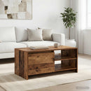 vidaXL Dohányzóasztal Antik Fa 102 x 50 x 45 cm Szerelt fa