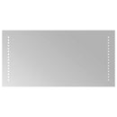 vidaXL LED Fürdőszoba Tükör Átlátszó 60 x 30 cm edzett üveg