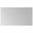 vidaXL LED Fürdőszoba Tükör Átlátszó 70 x 40 cm edzett üveg