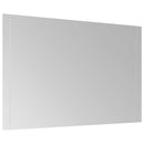 vidaXL LED Fürdőszoba Tükör Átlátszó 90 x 60 cm edzett üveg