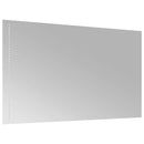vidaXL LED Fürdőszoba Tükör Átlátszó 100 x 60 cm edzett üveg