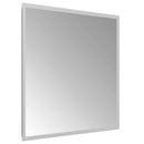 vidaXL LED Fürdőszoba Tükör tükörrel Átlátszó 50 x 50 cm edzett üveg