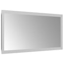 vidaXL LED Fürdőszoba Tükör tükörrel Átlátszó 40 x 20 cm edzett üveg
