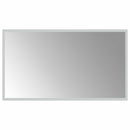 vidaXL LED Fürdőszoba Tükör tükörrel Átlátszó 70 x 40 cm edzett üveg