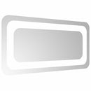 vidaXL LED Fürdőszoba Tükör tükörrel Átlátszó 40 x 20 cm edzett üveg