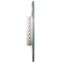 vidaXL LED Fürdőszoba Tükör tükörrel Átlátszó 40 x 15 cm edzett üveg