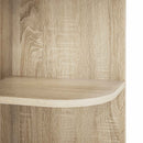vidaXL Sarokpolc 4 szintes 31,5 x 31 x 130 cm Szerelt Fa Sonoma Tölgy