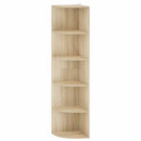 vidaXL Sarokpolc 5 szintes 41,5 x 41,5 x 178 cm Szerelt Fa