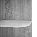 vidaXL Sarokpolc 4 szintes 41,5 x 41,5 x 143 cm Szerelt Fa