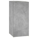 vidaXL Sarokpolc 2 szintes 41,5 x 41,5 x 72 cm Szerelt Fa Betonszürke