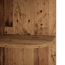 vidaXL Sarokpolc 5 szintes 25 x 31 x 131 cm Szerelt Fa Antik Fa