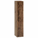 vidaXL Sarokpolc 5 szintes 25 x 31 x 131 cm Szerelt Fa Antik Fa