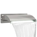 vidaXL LED-es Medence Vízesés Rozsdamentes acél 304 51 x 26 x 13 cm