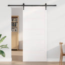 vidaXL Istállóajtó Fehér 80 x 2,5 x 208 cm Tömör Fenyőfa