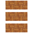 vidaXL Faszegély járólap 30 pcs Barna 30 x 30 cm Akácfa