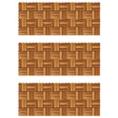 vidaXL Faszegély járólap 30 pcs Barna 30 x 30 cm Akácfa