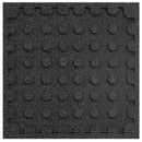 vidaXL Esés elleni védelmi csempék 12 pcs Fekete 50 x 50 cm Gumi