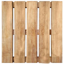 vidaXL Faszegély járólap 12 pcs Barna 50 x 50 cm Zöld Impregnált Fenyő