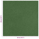 vidaXL Esés elleni védelmi csempék 24 pcs Zöld 50 x 50 cm Gumi