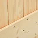 vidaXL Csúszó ajtó NARVIK 100 x 210 cm (213,5 cm)