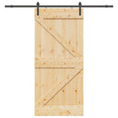 vidaXL Csúszó ajtó NARVIK 100 x 210 cm (213,5 cm)