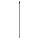 vidaXL Csúszó ajtó ORKDAL Természetes 86 x 211 cm Tömör Fenyőfa