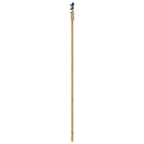 vidaXL Csúszó ajtó Természetes és Fekete 83 x 232 cm Tömör Fenyőfa