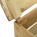 vidaXL Csúszó ajtó ORKDAL 83 x 232 cm Tömör Fenyőfa Természetes