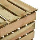 vidaXL Csúszó ajtó ORKDAL 83 x 232 cm Tömör Fenyőfa Természetes