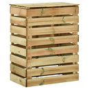vidaXL Csúszó ajtó ORKDAL 83 x 232 cm Tömör Fenyőfa Természetes