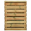 vidaXL Csúszó ajtó ORKDAL 83 x 232 cm Tömör Fenyőfa Természetes