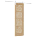 vidaXL Csúszó ajtó ORKDAL Természetes és Fehér 61 x 198,5 cm