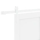 vidaXL Csúszó ajtó ORKDAL Fehér 83 x 232 cm Tömör Fenyőfa