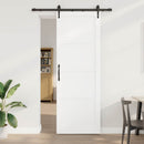 vidaXL Csúszó ajtó ORKDAL Fehér 83 x 232 cm Tömör Fenyőfa
