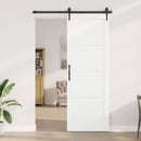 vidaXL Csúszó ajtó ORKDAL Fehér 83 x 232 cm Tömör Fenyőfa