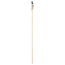 vidaXL Csúszó ajtó Természetes 80 x 208 cm Tömör Fenyőfa