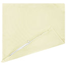 vidaXL Párna 6 db HEERLEN Krémszínű 30 x 30 cm Poliészter